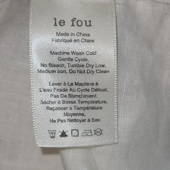 Aritzia white linen mini dress - Picture 5 of 6